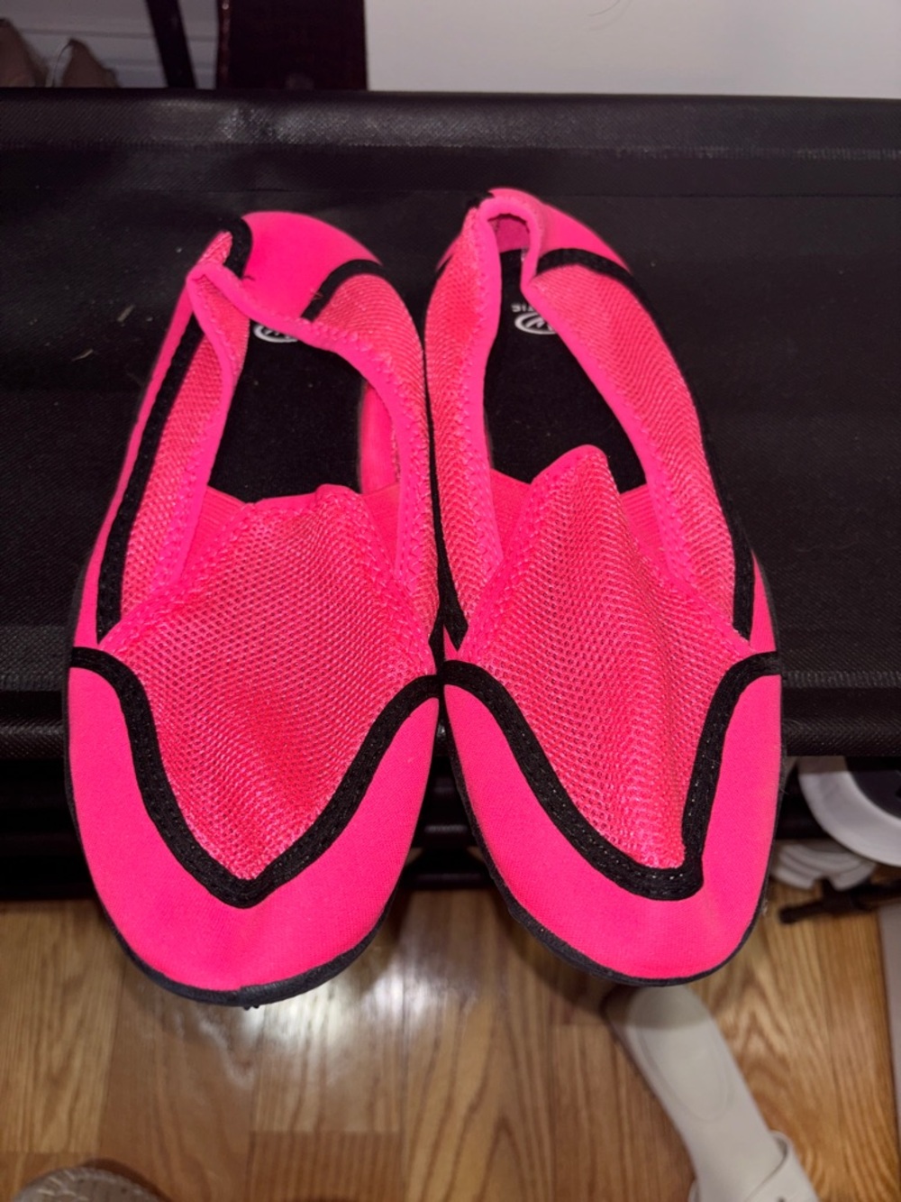Athletic Works Pink Slip-On Moccasin Water Shoes